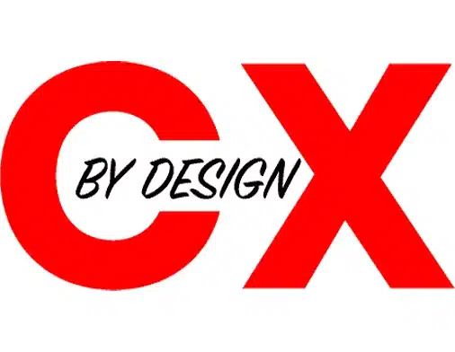 CX By Design logo in New York.