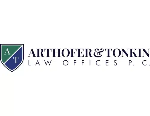 Arthofer and Tonkin Law Office logo in Redding, California.