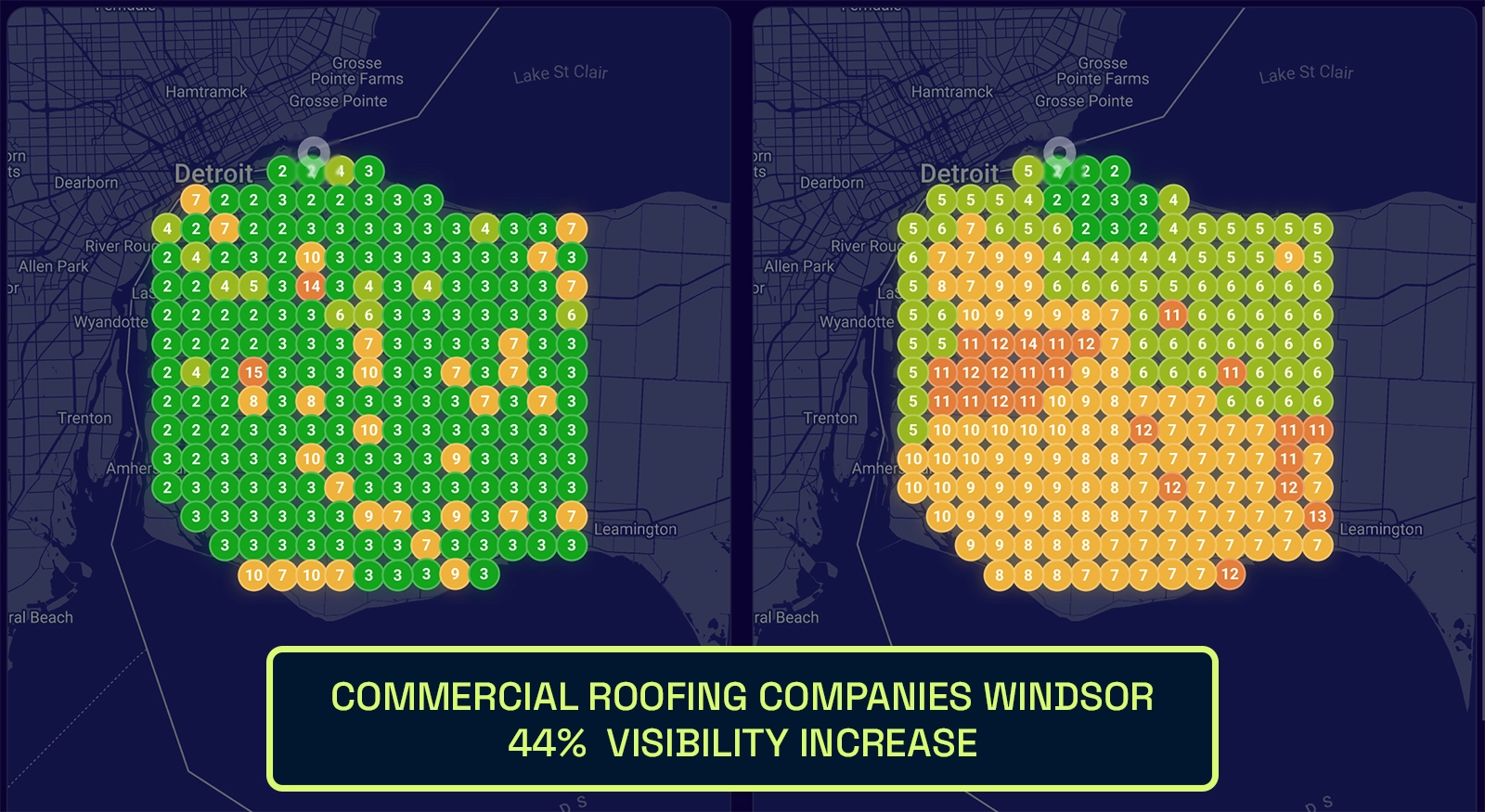 rauth roofing heatmap